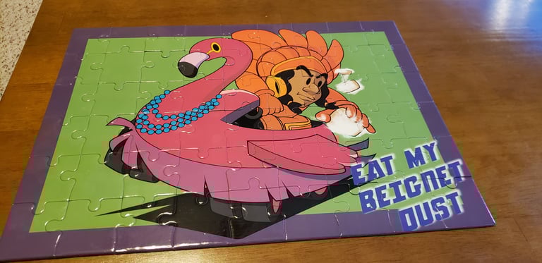 "Eat My Beignet Dust" Puzzle
