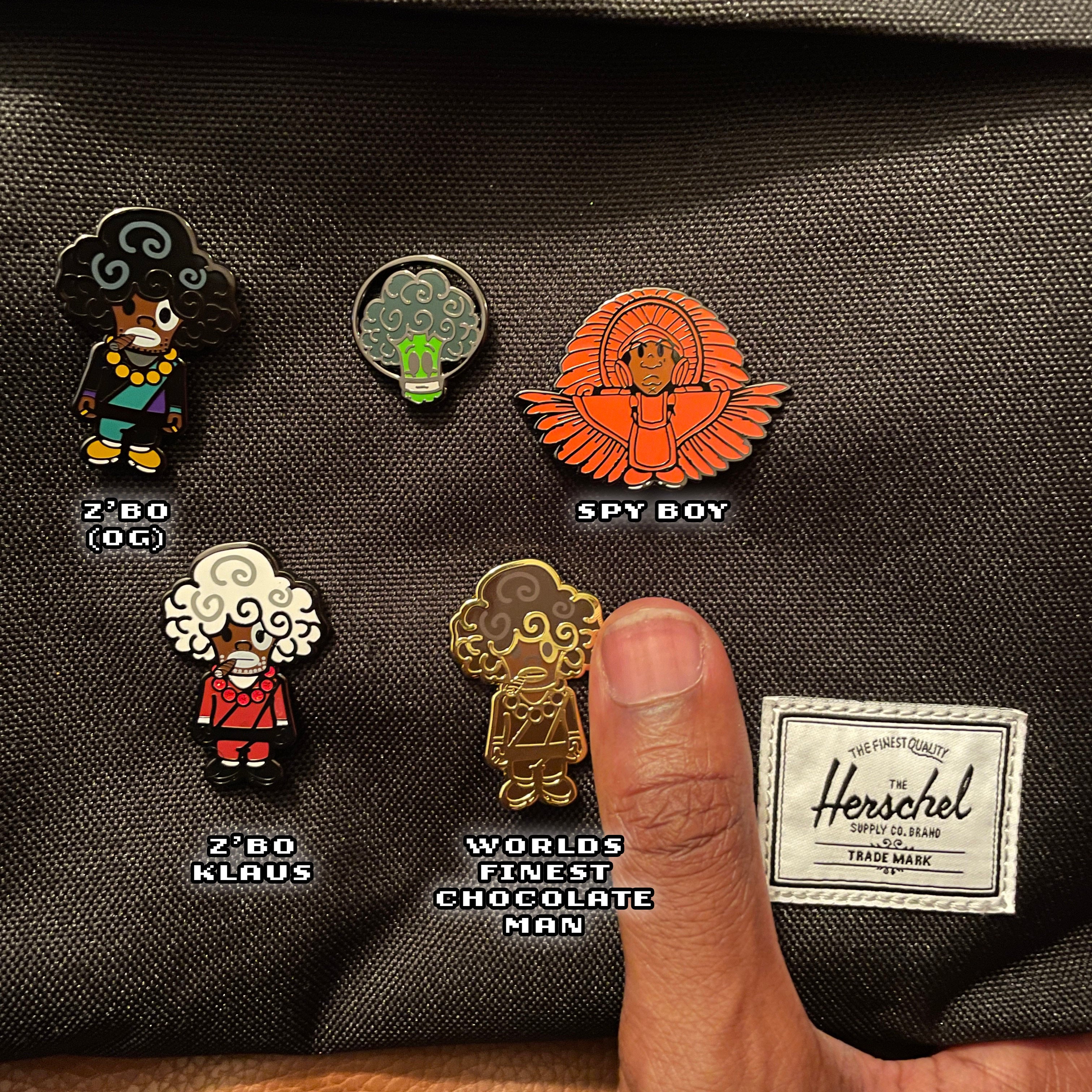 Z’Bo Madness Pins