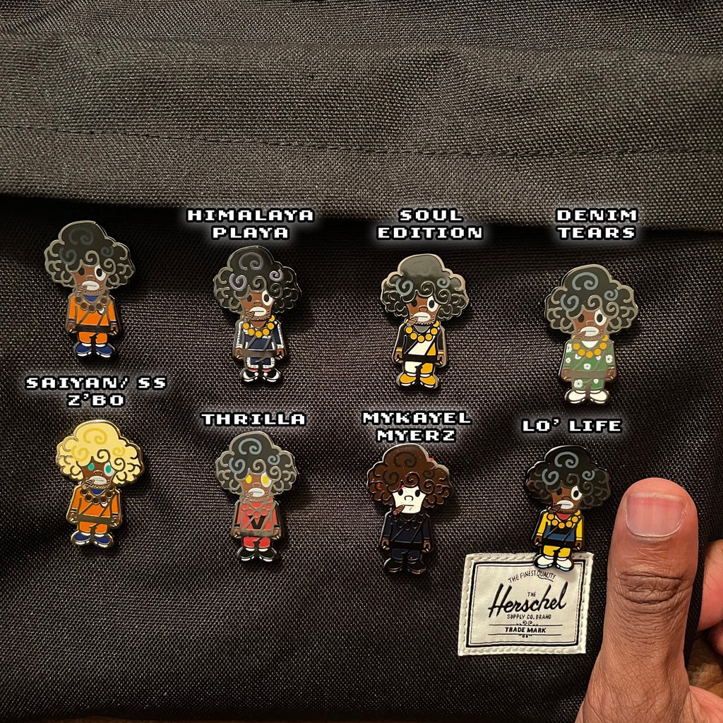 Z’Bo Madness Pins